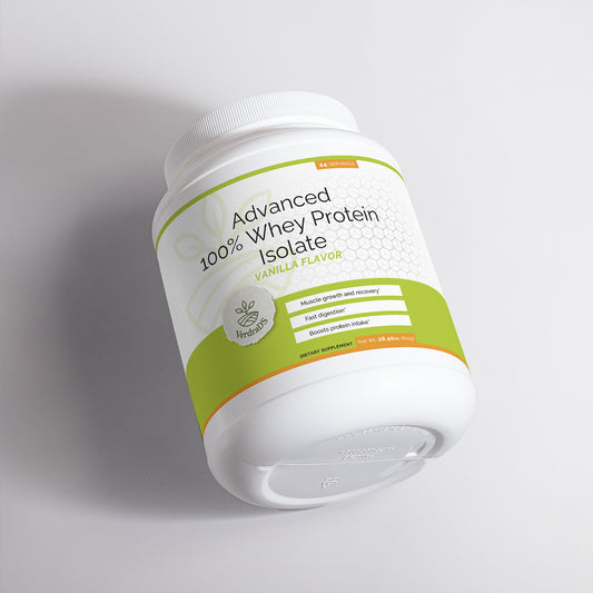 Advanced 100% Whey Protein Isolate (Vanilla)